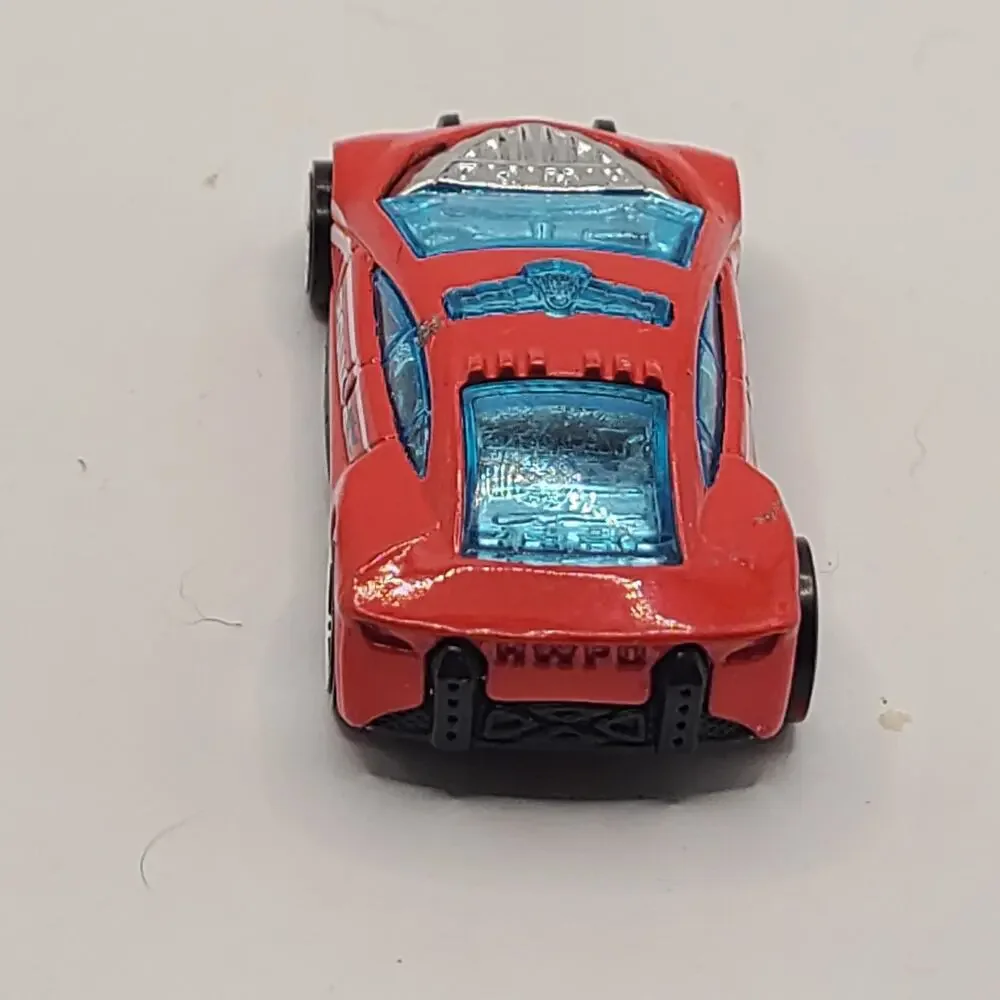 Mattle Hot Wheels Speed Trap Red Police Car Die Cast Vehicle Toy